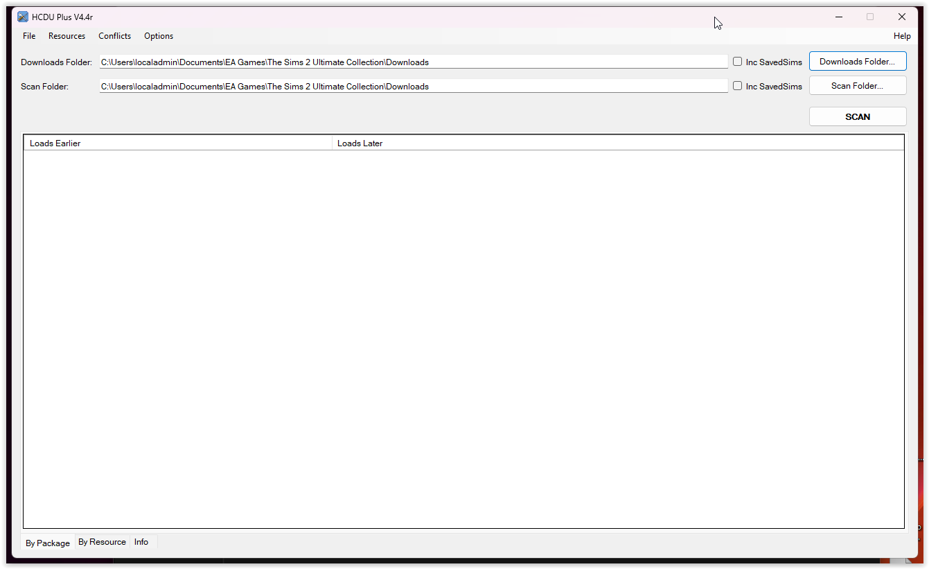 This tool can help you to find and manage conflicts within your Sims 2 game