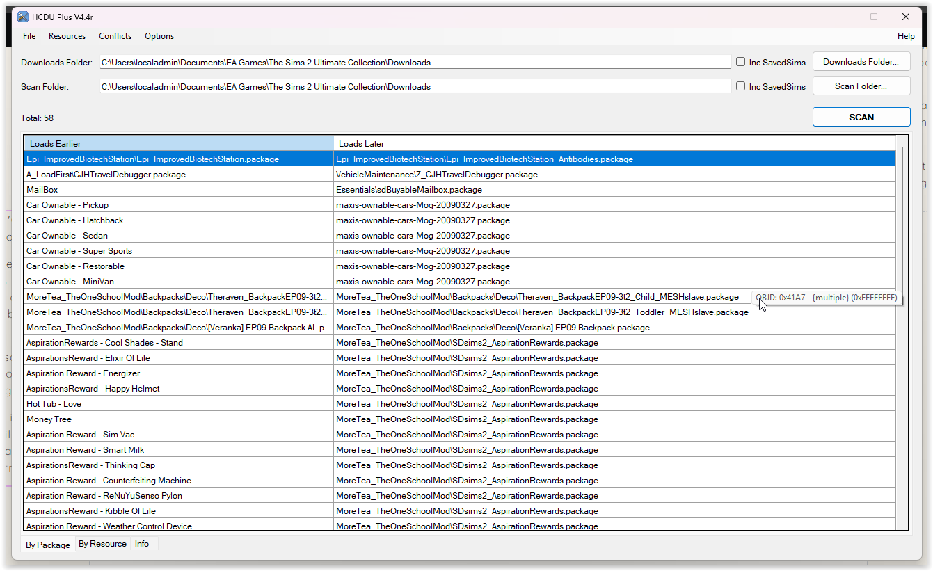 Some conflicts are intentional and can be happily ignored, others are un-intended!
