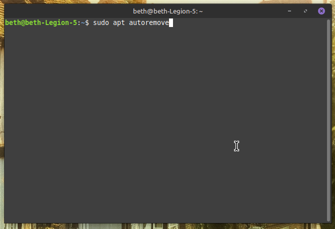 Keep your system nice and clean!