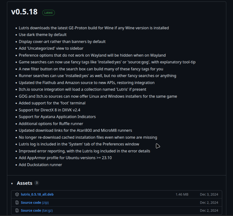 And download the .deb file from Github