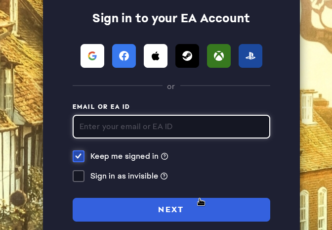 Login to your account