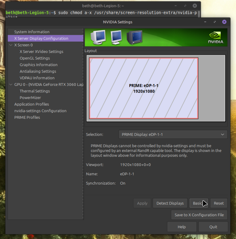 My laptop didn't have the "pipline" options under advanced - not sure why, but I just rolled with it!