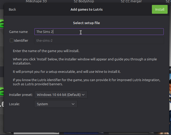 Name whatever you like