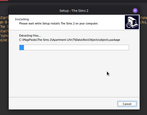 This will take a minute