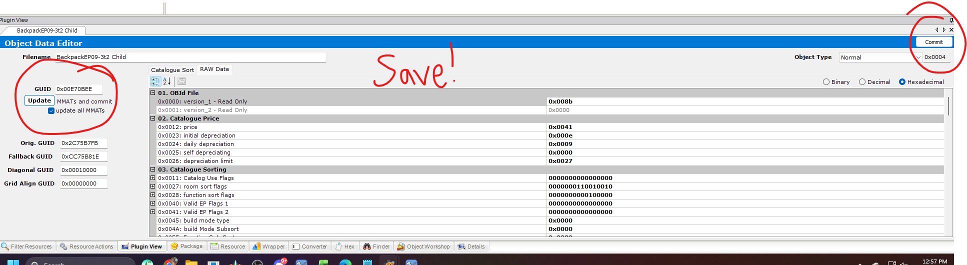 Update, Commit, Save!